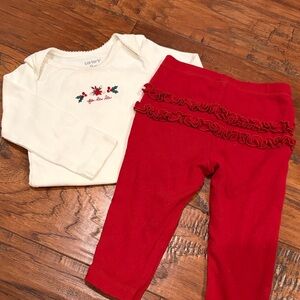 Carter's Christmas Outfit